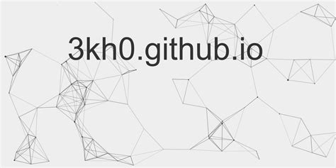 3kh0 github